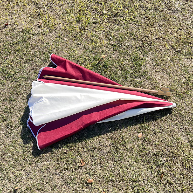 2M Fiber Çerçeve, Hafif Alüminyum Şaft, Sıradan Güneş Şemsiyesi.