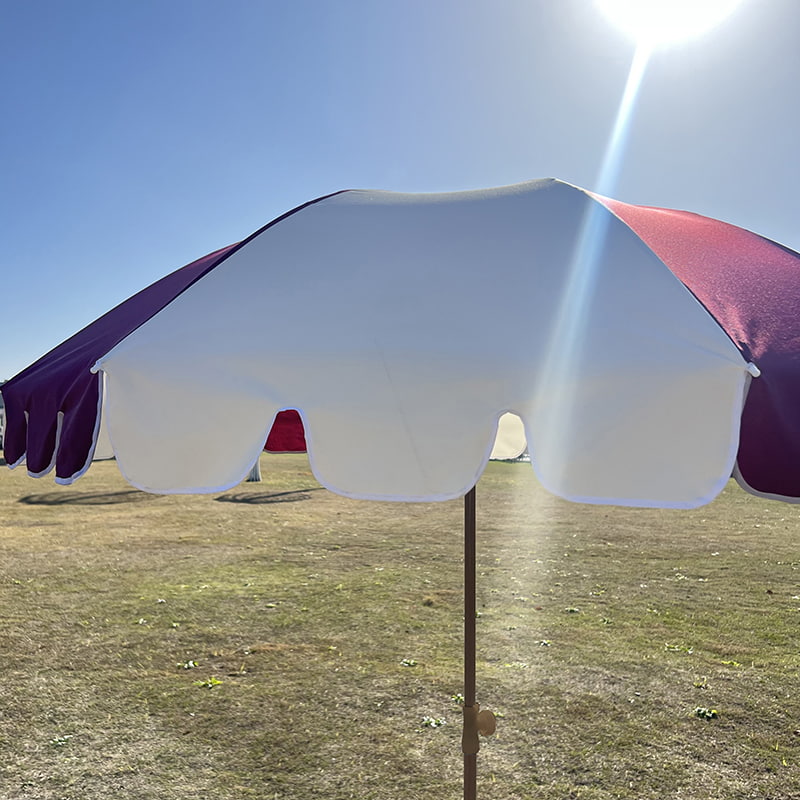 2M Fiber Çerçeve, Hafif Alüminyum Şaft, Sıradan Güneş Şemsiyesi.