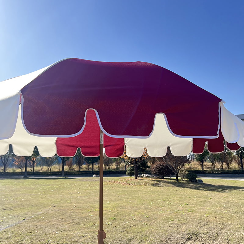 2M Fiber Çerçeve, Hafif Alüminyum Şaft, Sıradan Güneş Şemsiyesi.