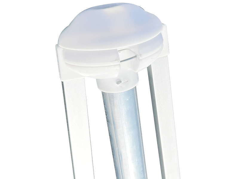 2.8*2.4M 2 Nervürlü Dekoratif Plaj Şemsiyesi