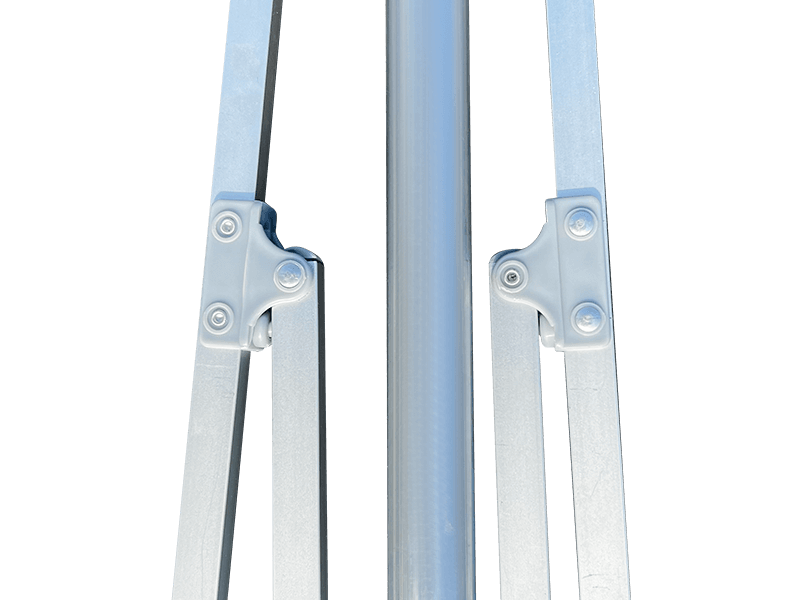 2.8*2.4M 2 Nervürlü Dekoratif Plaj Şemsiyesi